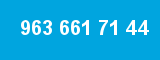 963 661 71 44 963 661 71 44